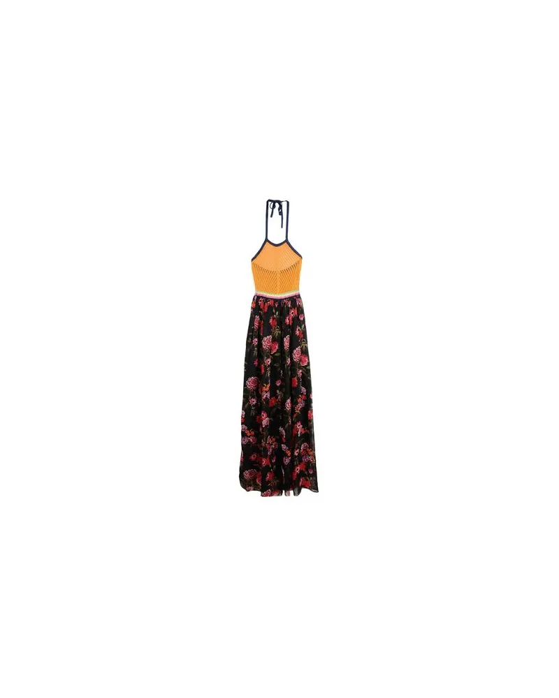 Guess KLEIDER - Maxi-Kleiderauf YOOX.COM Orange