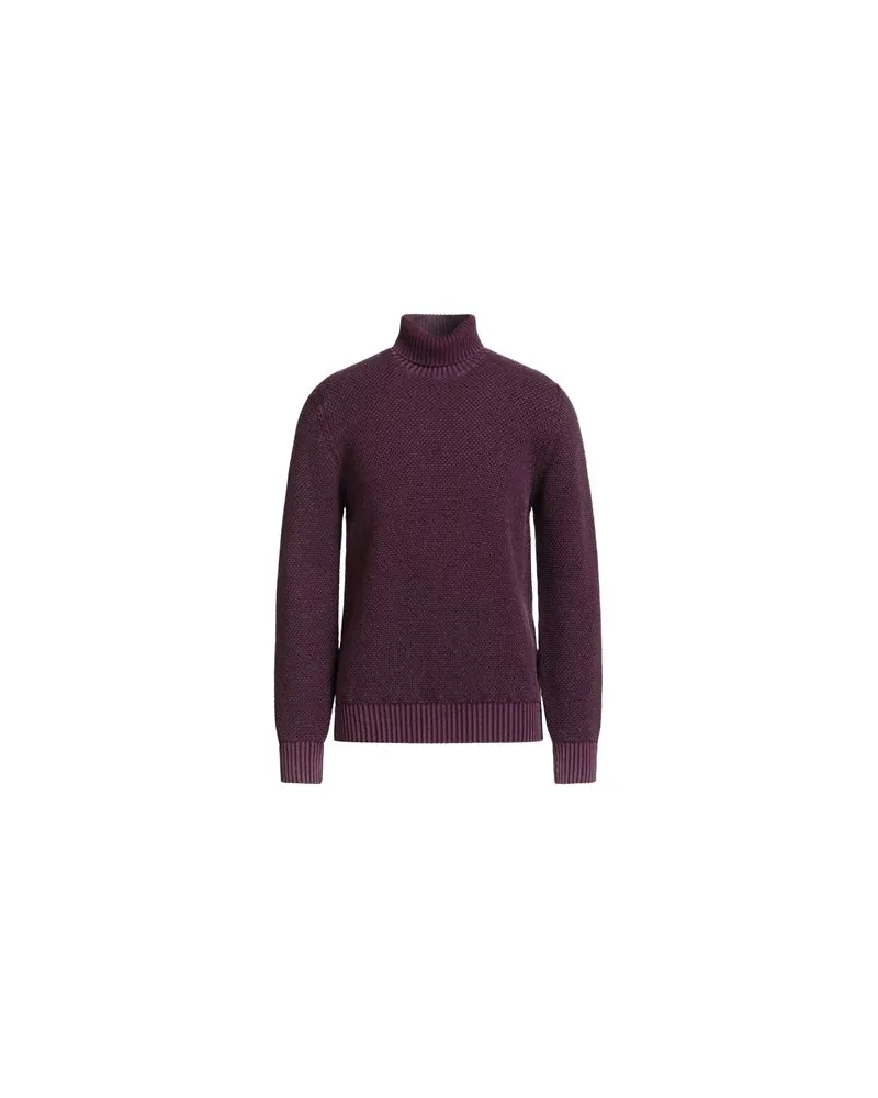 CIRCOLO 1901 STRICKWAREN - Rollkragenpulloverauf YOOX.COM Pflaume