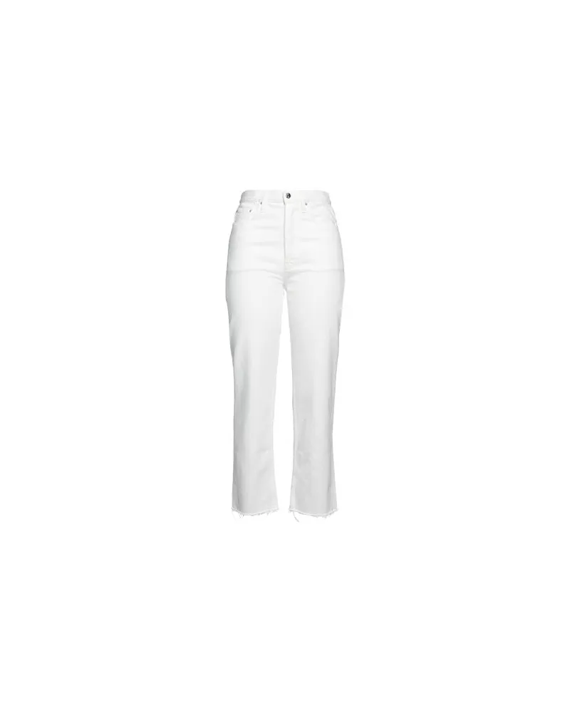 Totême HOSEN & RÖCKE - Hosenauf YOOX.COM Weiß