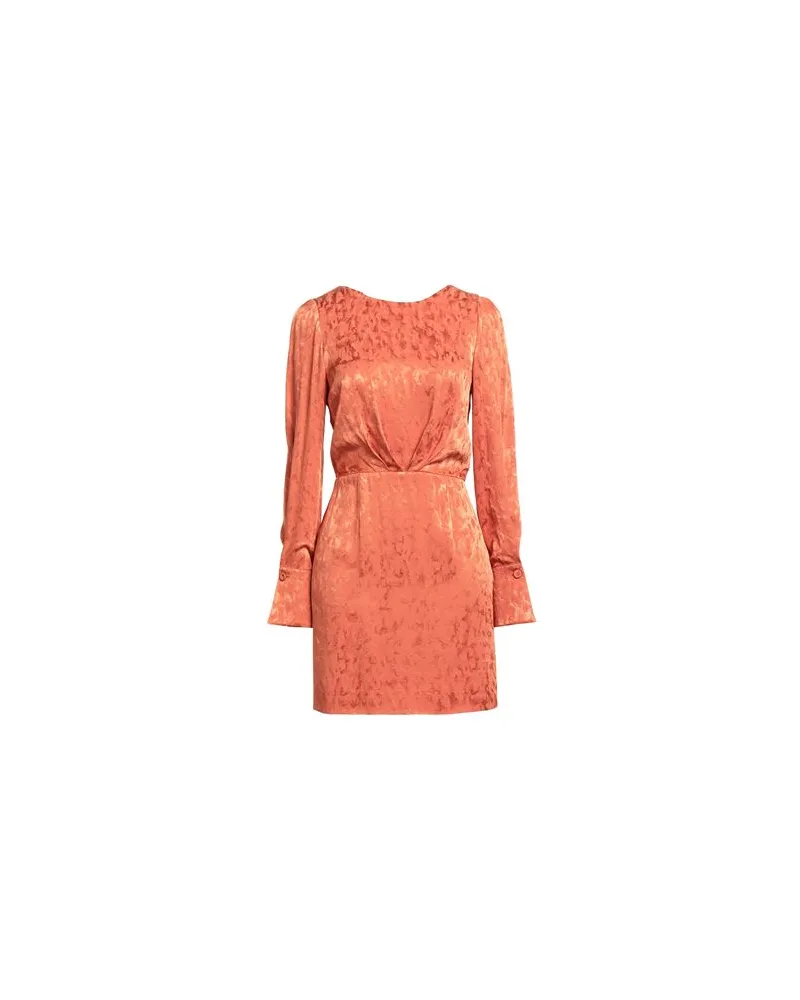 NENETTE KLEIDER - Mini-Kleiderauf YOOX.COM Rostrot