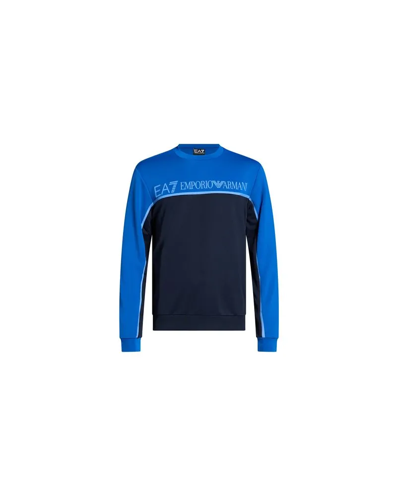 EA7 TOPS - Sweatshirtsauf YOOX.COM Blau