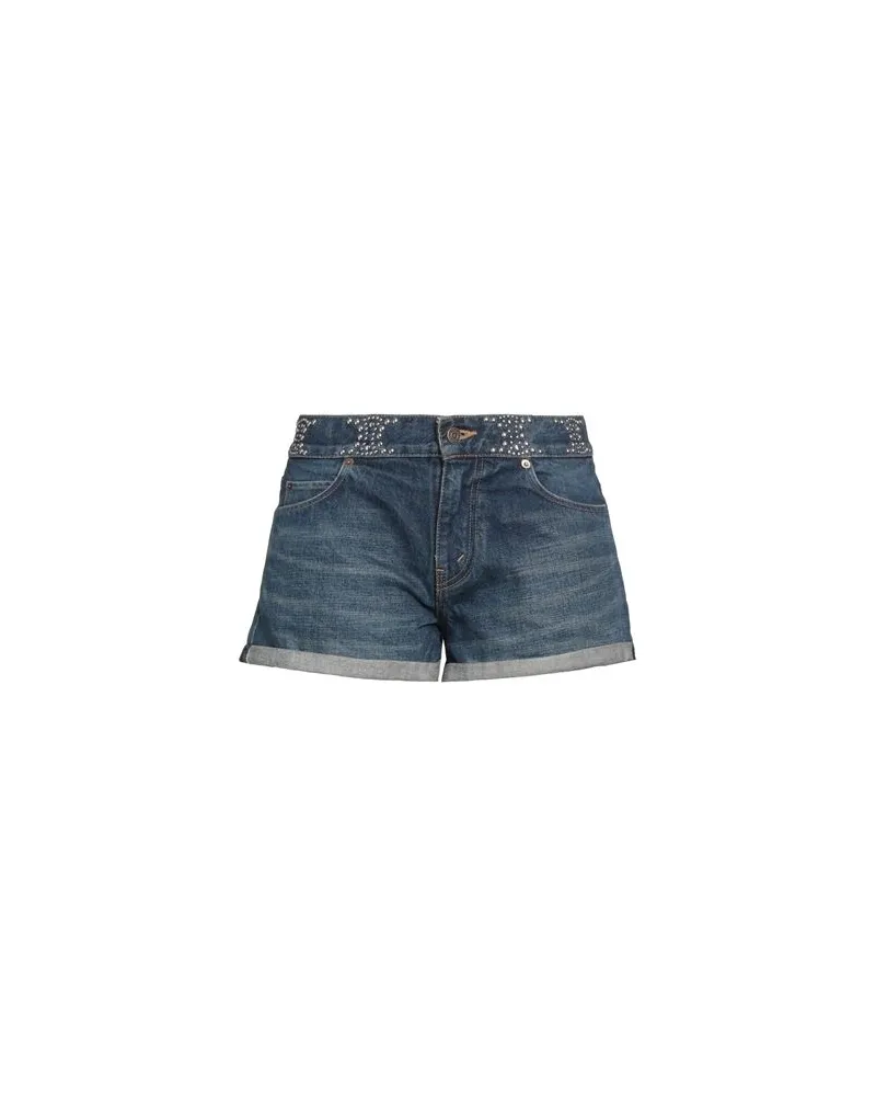 Celine HOSEN & RÖCKE - Jeansshortsauf YOOX.COM Blau