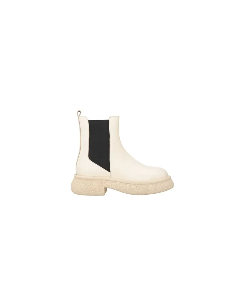 Tosca Blu SCHUHE - Stiefelettenauf YOOX.COM Cremeweiß