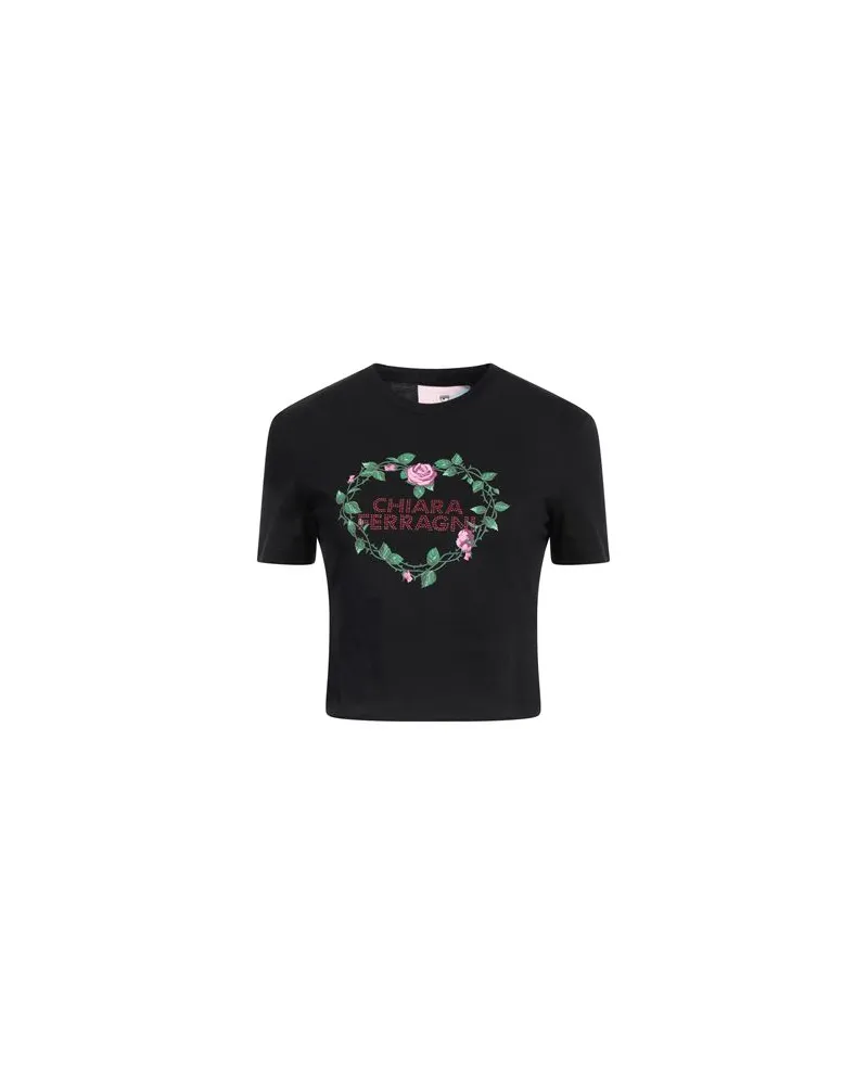 Chiara Ferragni TOPS - T-shirtsauf YOOX.COM Schwarz