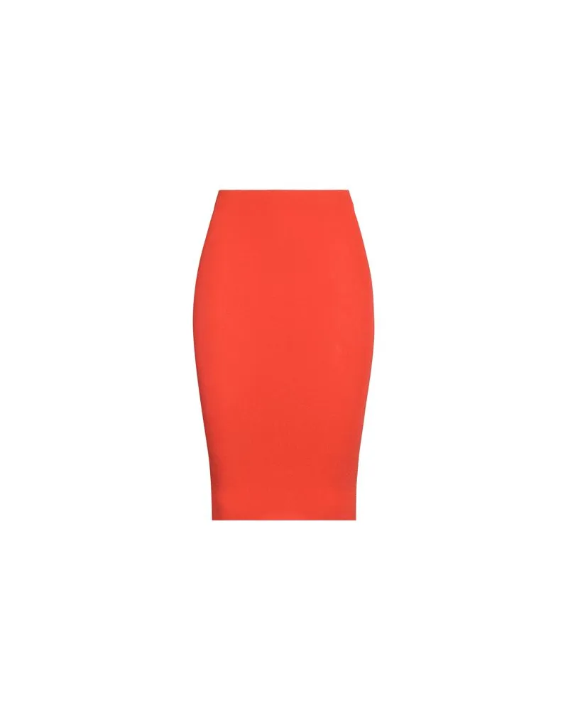 Laneus HOSEN & RÖCKE - Midi-Röckeauf YOOX.COM Orange
