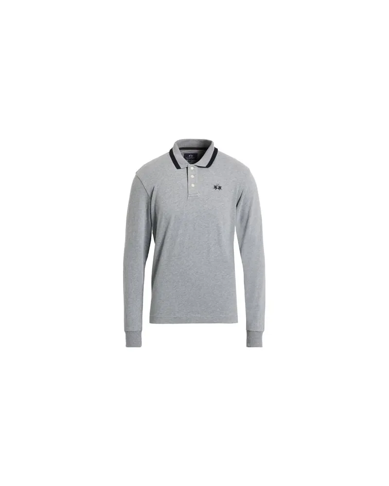 La Martina TOPS - Poloshirtsauf YOOX.COM Hellgrau