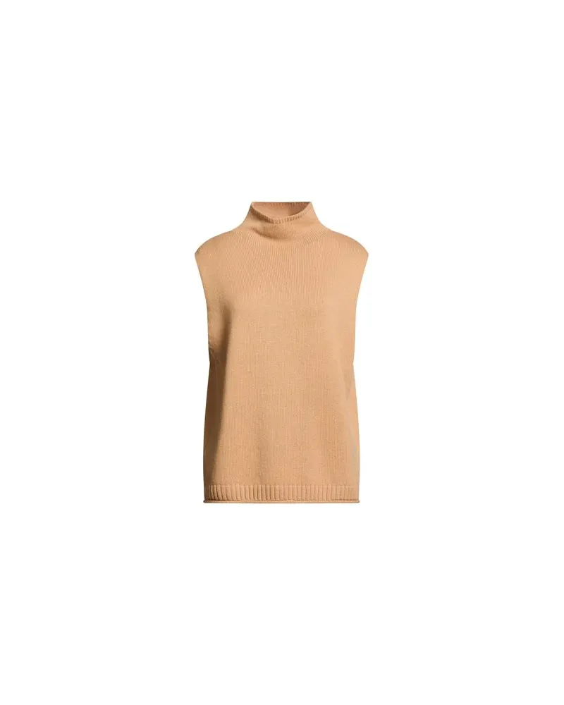 Lisa Yang STRICKWAREN - Rollkragenpulloverauf YOOX.COM Sand