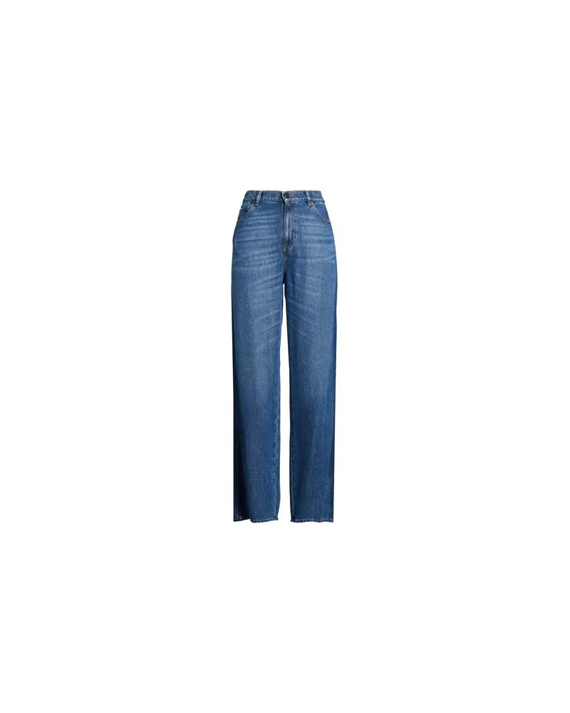 Semicouture HOSEN & RÖCKE - Jeanshosenauf YOOX.COM Blau