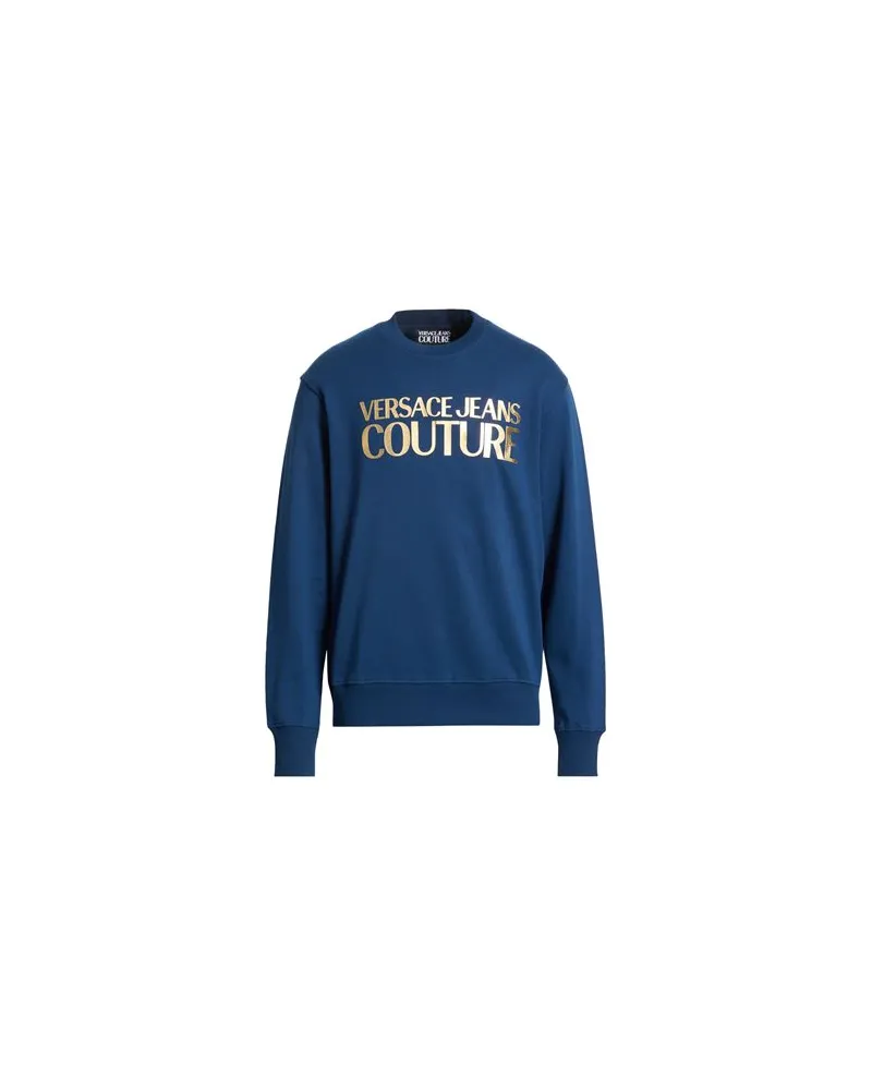 Versace Jeans TOPS - Sweatshirtsauf YOOX.COM Marineblau