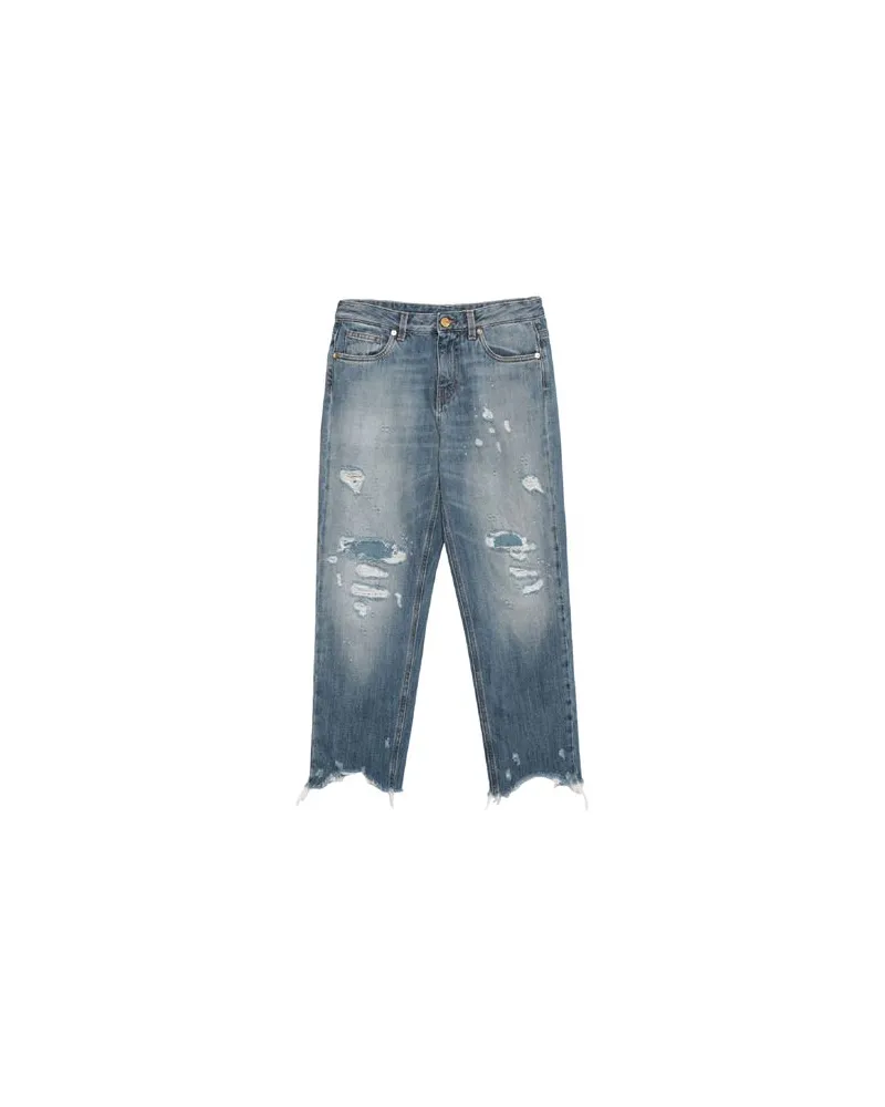 PT TORINO HOSEN & RÖCKE - Jeanshosenauf YOOX.COM Blau