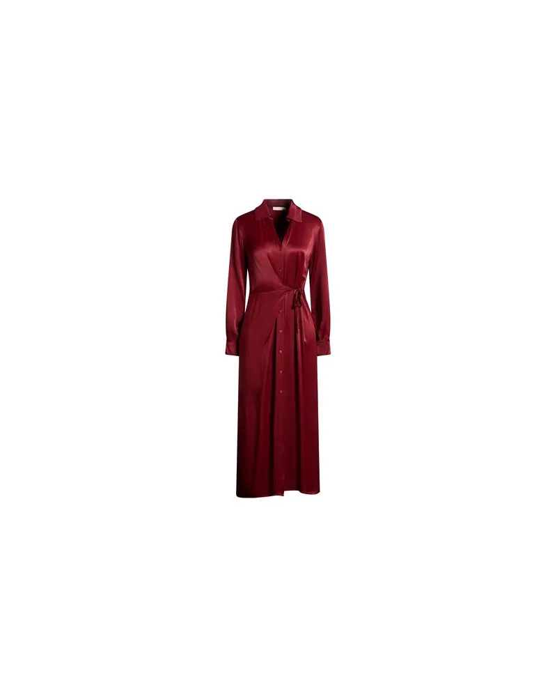 Manila Grace KLEIDER - Maxi-Kleiderauf YOOX.COM Bordeaux