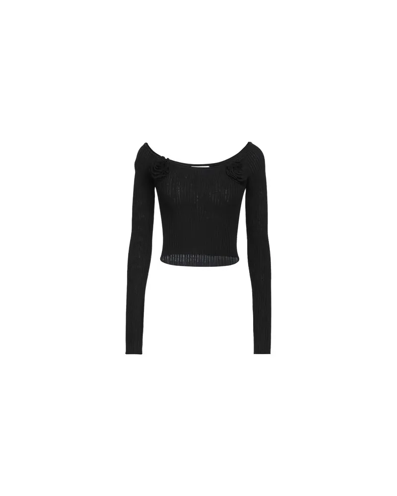 Blumarine STRICKWAREN - Pulloverauf YOOX.COM Schwarz