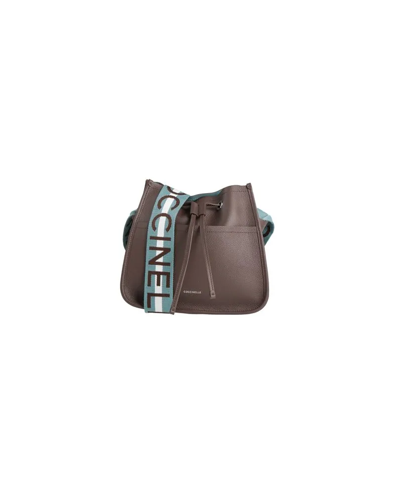 Coccinelle RAQUEL - TASCHEN - Umhängetascheauf YOOX.COM Dunkelbraun
