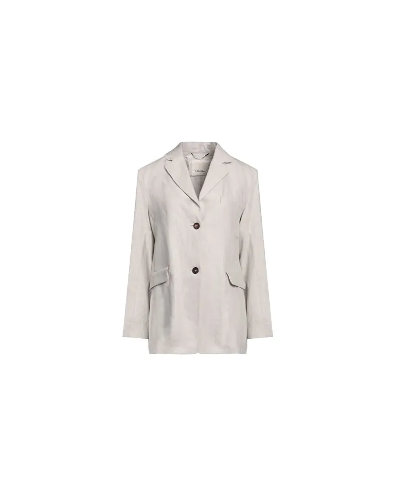 Max Mara ANZÜGE und CO-ORDS - Blazersauf YOOX.COM Hellgrau