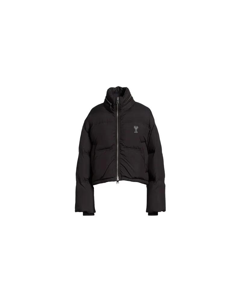 AMI Paris JACKEN & MÄNTEL - Pufferjacken & Daunenjackenauf YOOX.COM Schwarz