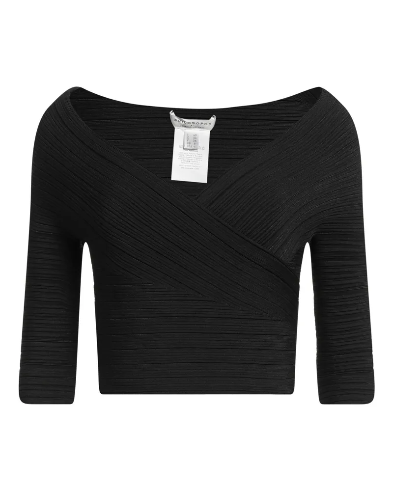 Philosophy Di Lorenzo Serafini Pullover Schwarz