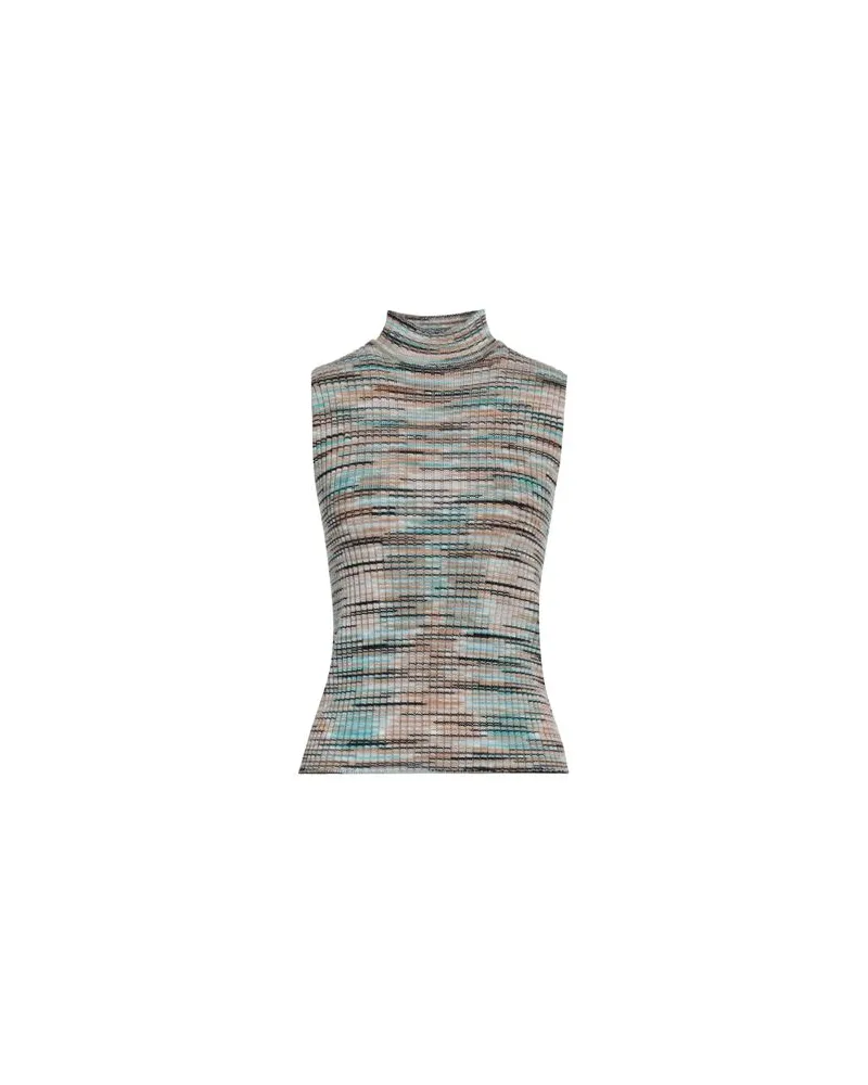 Missoni STRICKWAREN - Rollkragenpulloverauf YOOX.COM Himmelblau