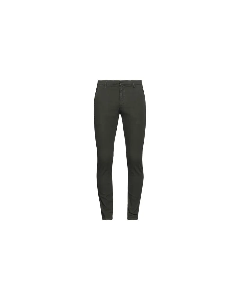 Dondup HOSEN & RÖCKE - Hosenauf YOOX.COM Militärgrün