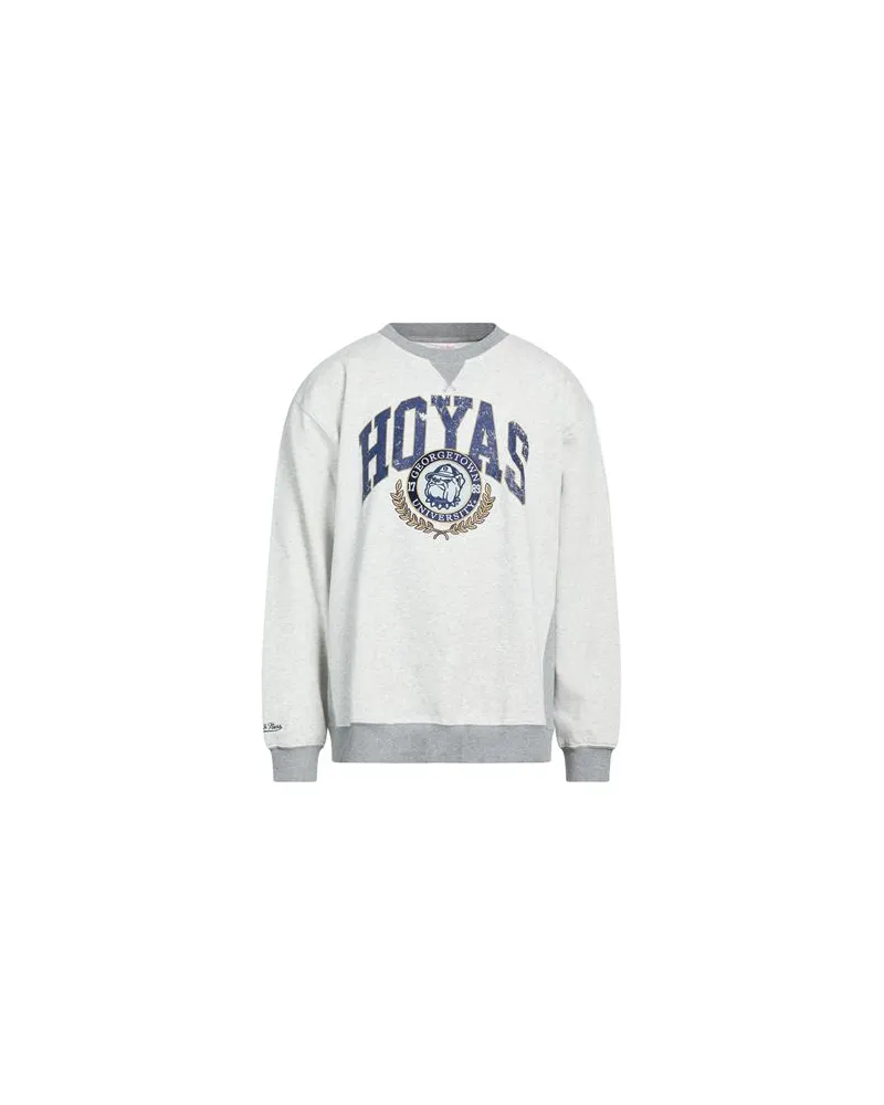 Mitchell & Ness TOPS - Sweatshirtsauf YOOX.COM Hellgrau