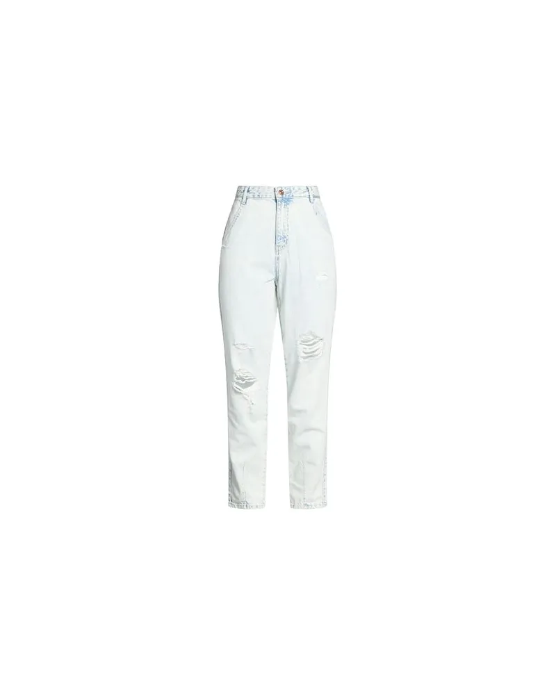 Guess HOSEN & RÖCKE - Jeanshosenauf YOOX.COM Blau