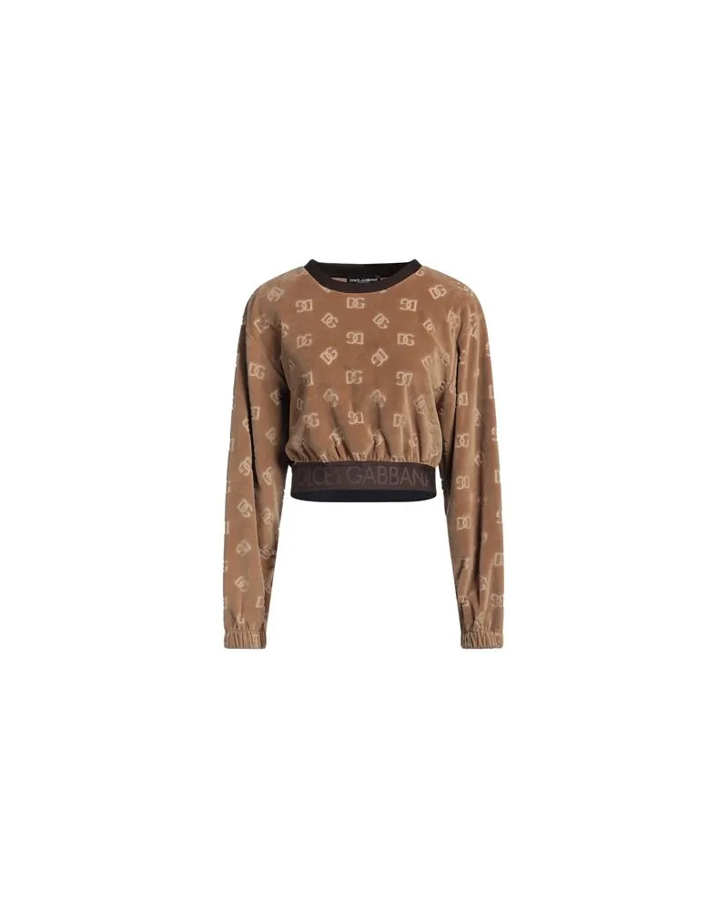 Dolce & Gabbana TOPS - Sweatshirtsauf YOOX.COM Kamel