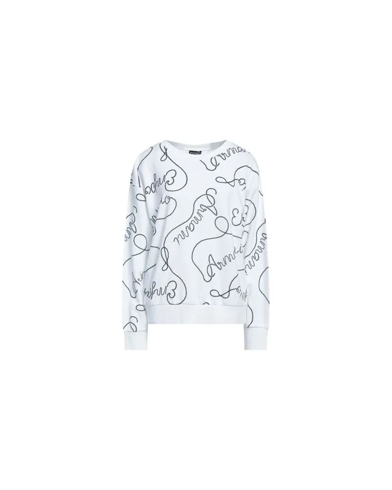 Emporio Armani TOPS - Sweatshirtsauf YOOX.COM Weiß