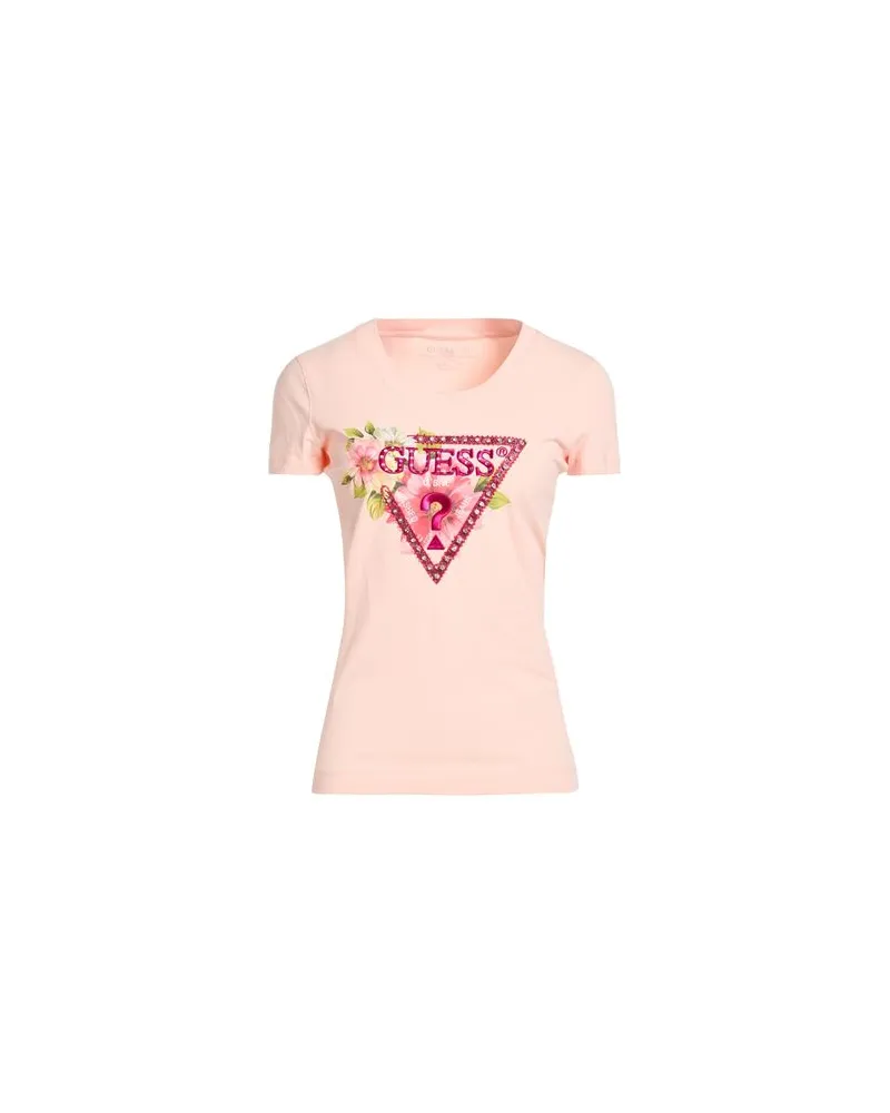 Guess TOPS - T-shirtsauf YOOX.COM Lachs