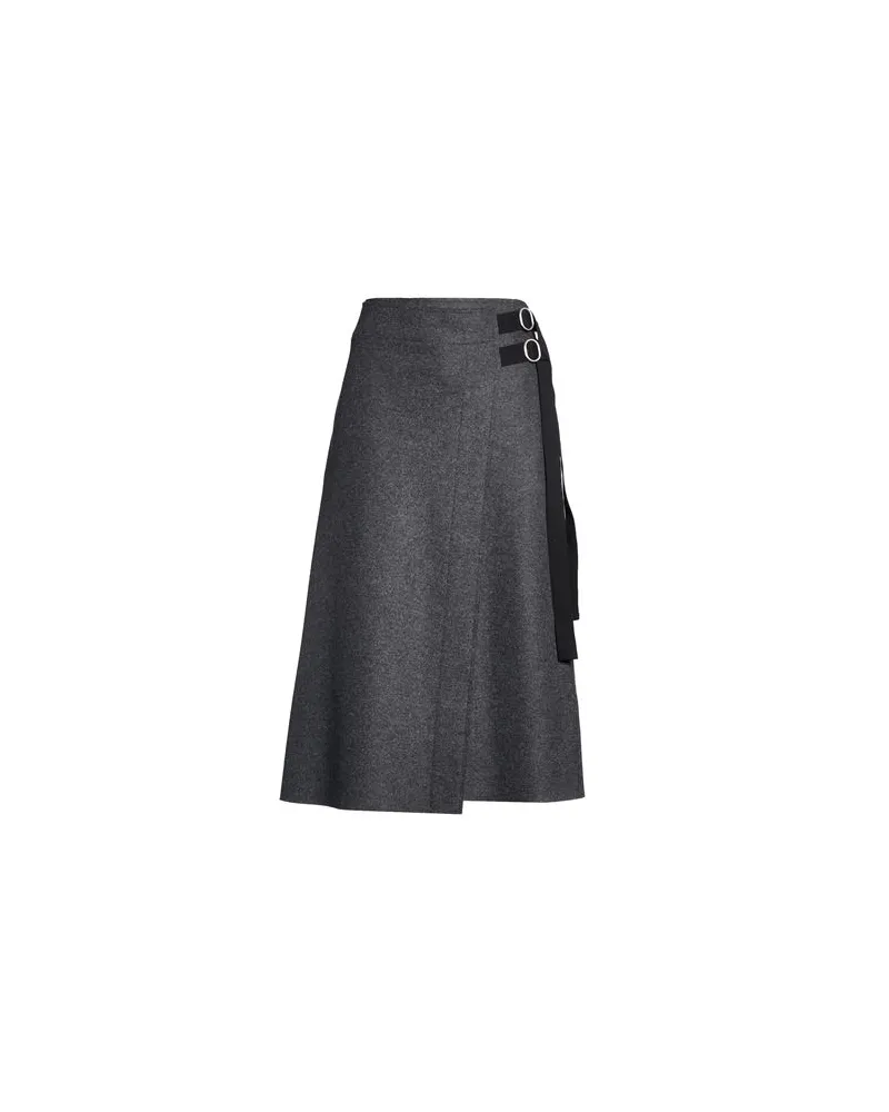 Jil Sander HOSEN & RÖCKE - Midi-Röckeauf YOOX.COM Braungrau