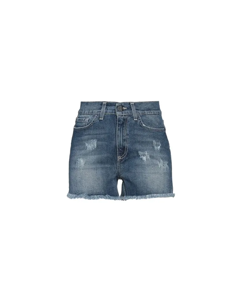 Frankie Morello HOSEN & RÖCKE - Jeansshortsauf YOOX.COM Blau