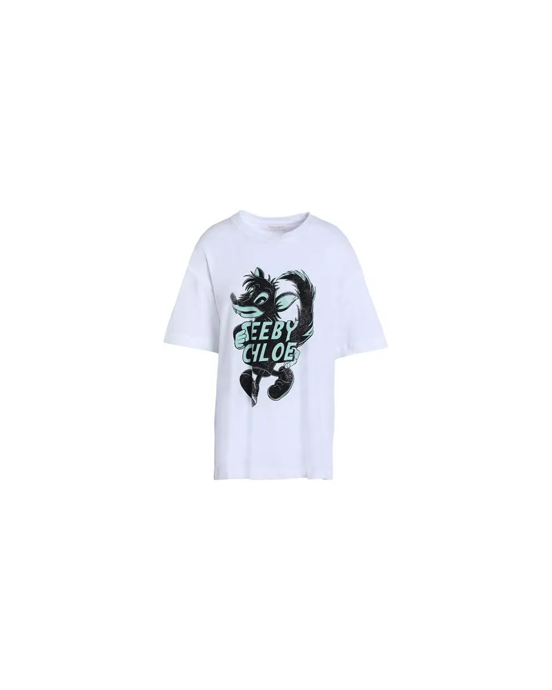 See by Chloé TOPS - T-shirtsauf YOOX.COM Weiß