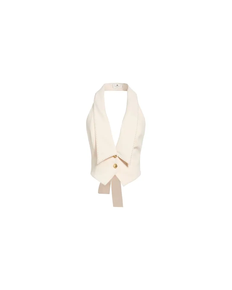 Elisabetta Franchi ANZÜGE und CO-ORDS - Couture-Westenauf YOOX.COM Cremeweiß
