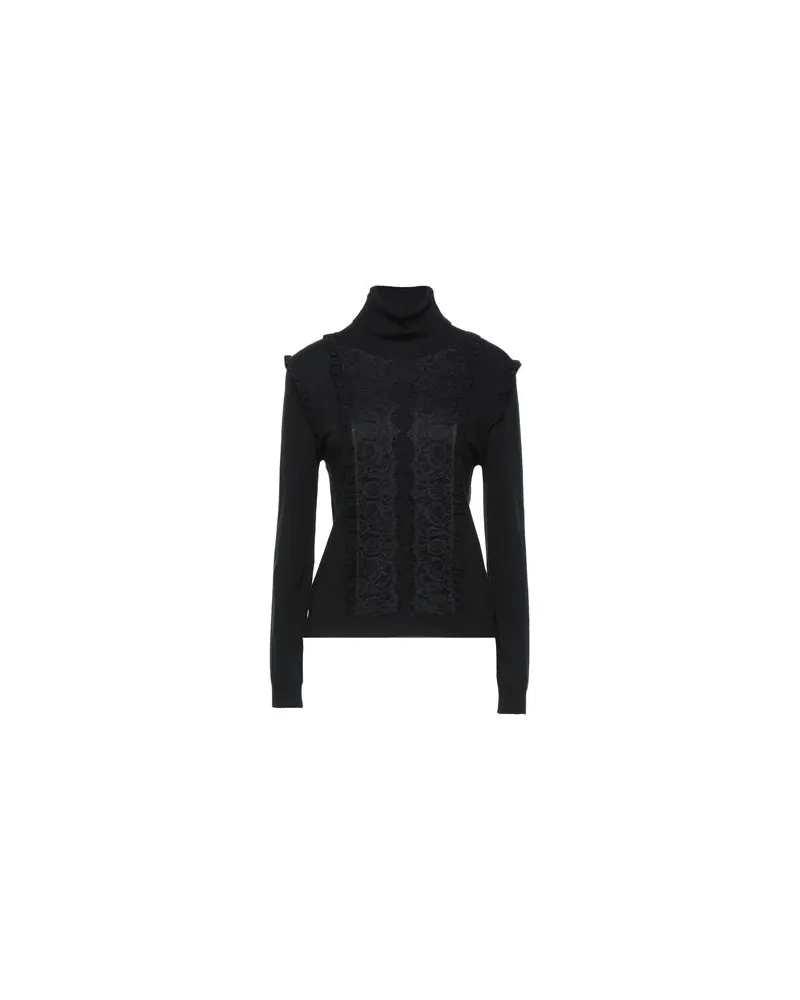 Anna Molinari STRICKWAREN - Rollkragenpulloverauf YOOX.COM Schwarz
