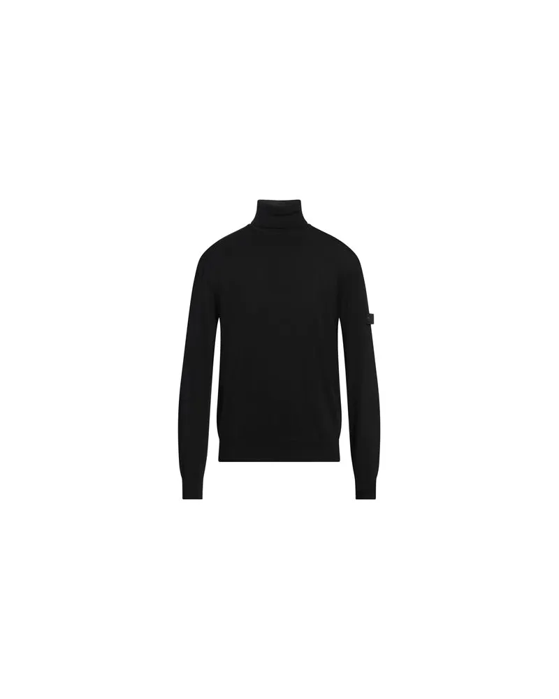 Peuterey STRICKWAREN - Rollkragenpulloverauf YOOX.COM Schwarz