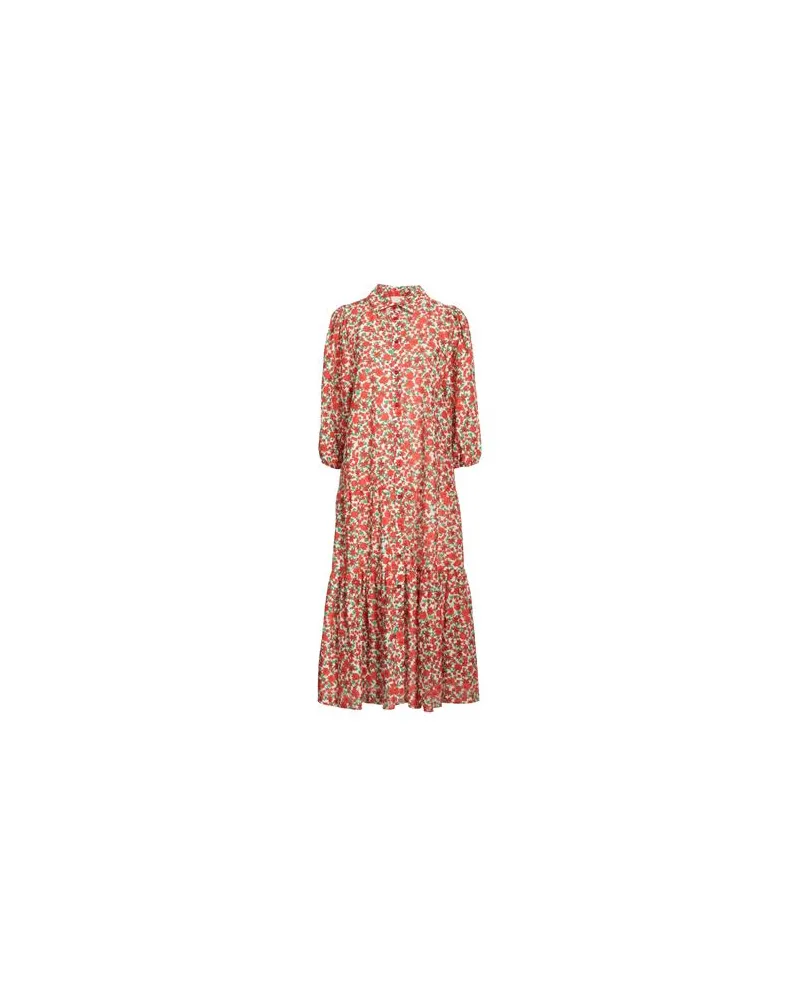 VICOLO KLEIDER - Midi-Kleiderauf YOOX.COM Rot