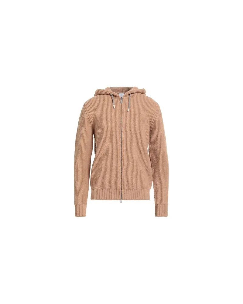 Eleventy STRICKWAREN - Strickjackenauf YOOX.COM Kamel