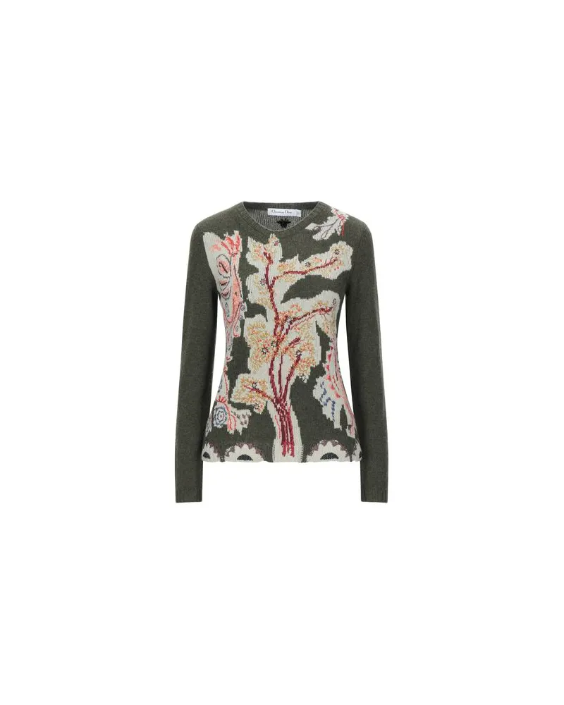 Dior STRICKWAREN - Pulloverauf YOOX.COM Militärgrün