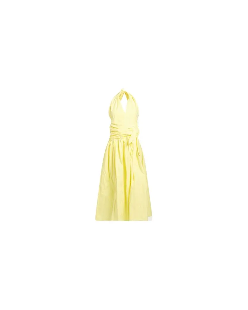 MSGM KLEIDER - Maxi-Kleiderauf YOOX.COM Gelb