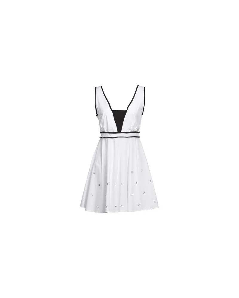 Kaos KLEIDER - Mini-Kleiderauf YOOX.COM Weiß