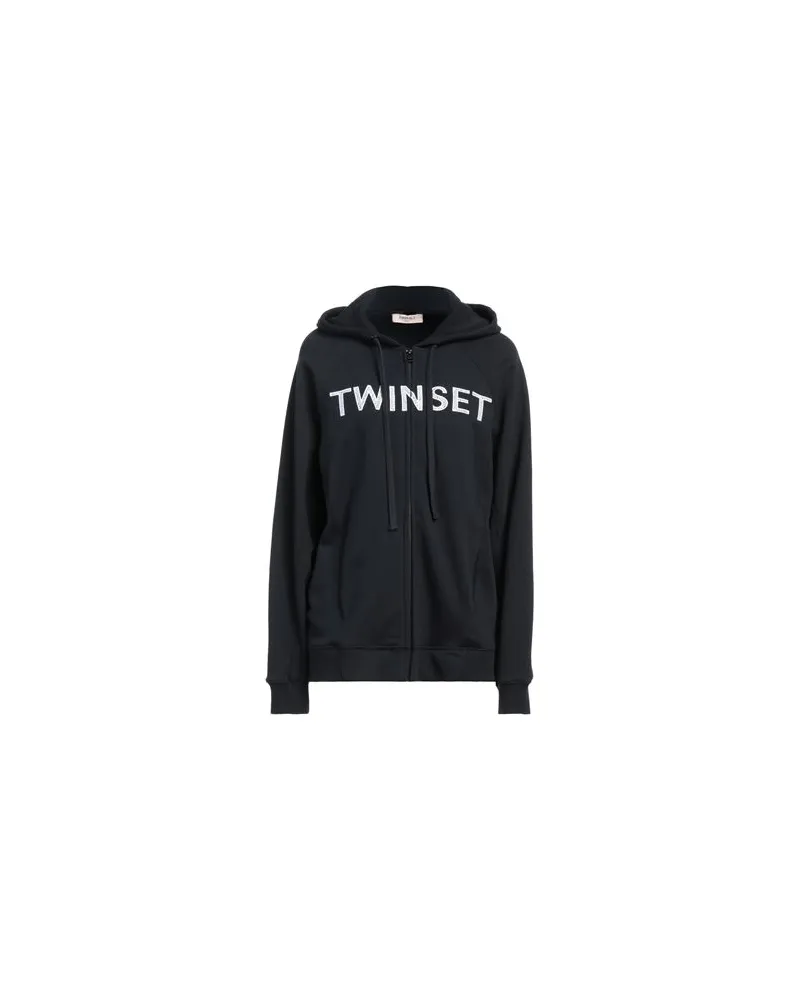 Twin-Set TOPS - Sweatshirtsauf YOOX.COM Schwarz