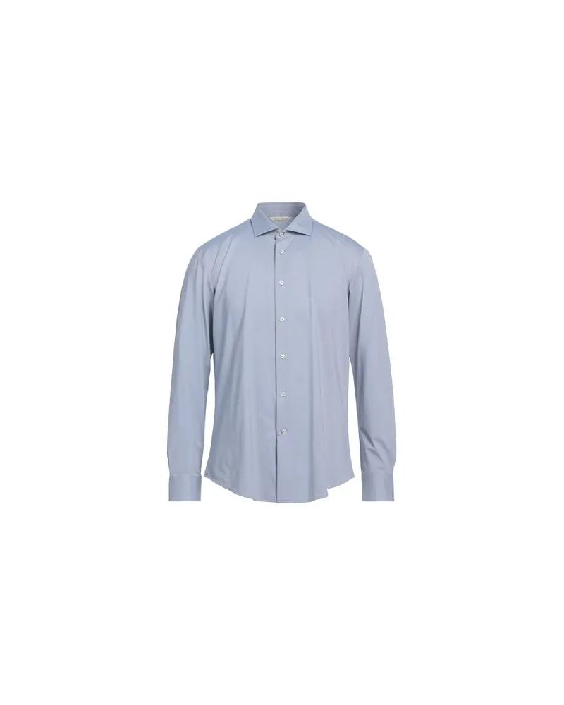 Brian Dales TOPS - Hemdenauf YOOX.COM Hellblau