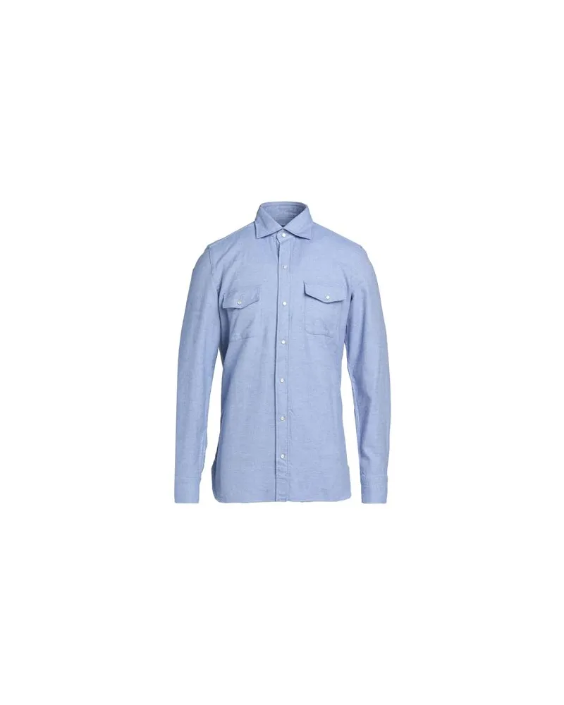 Luigi Borrelli TOPS - Hemdenauf YOOX.COM Himmelblau