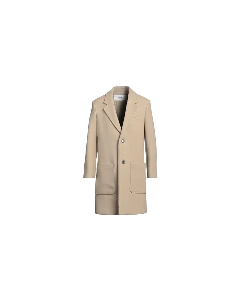 AMI Paris JACKEN & MÄNTEL - Mäntelauf YOOX.COM Beige