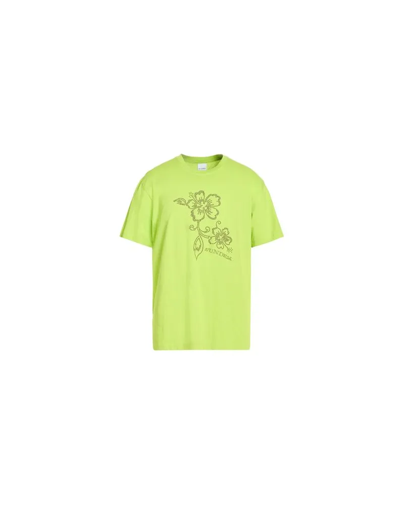 Sundek GOLDENWAVE - TOPS - T-shirtsauf YOOX.COM Limettengrün