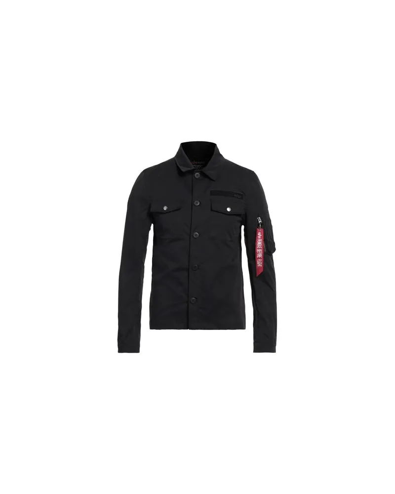 Alpha Industries TOPS - Hemdenauf YOOX.COM Schwarz