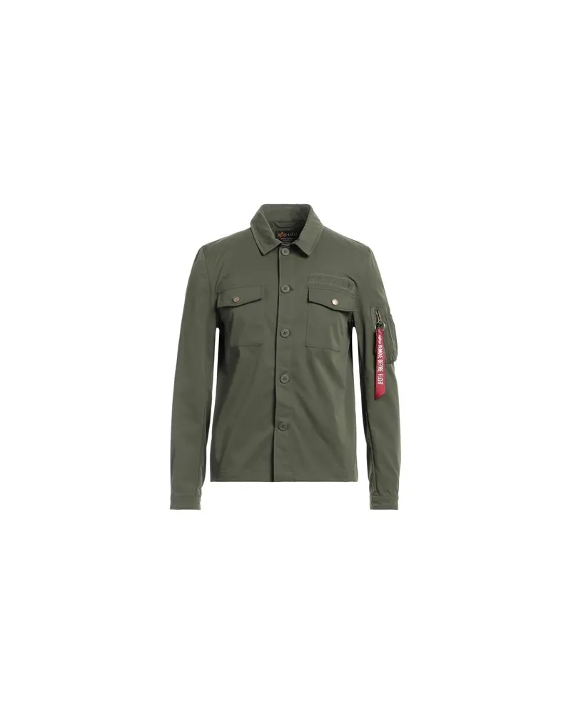 Alpha Industries TOPS - Hemdenauf YOOX.COM Militärgrün