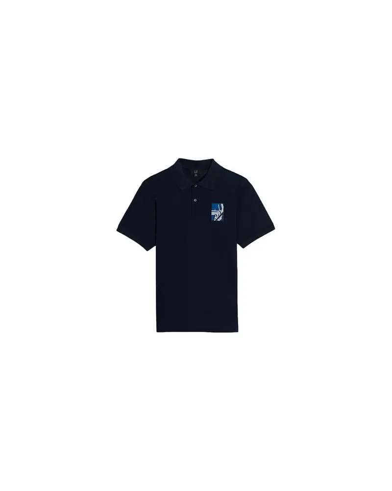 Dunhill TOPS - Poloshirtsauf YOOX.COM Nachtblau