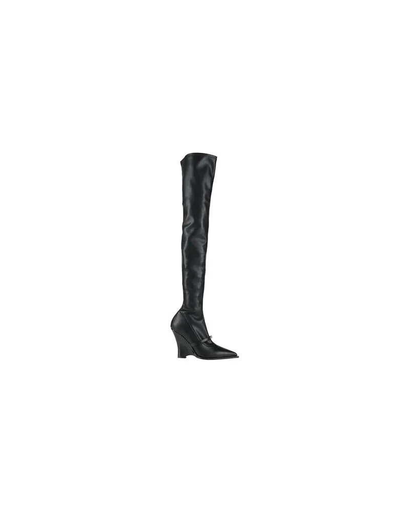 John Richmond SCHUHE - Stiefelauf YOOX.COM Schwarz