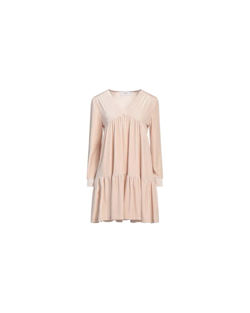 Soallure KLEIDER - Mini-Kleiderauf YOOX.COM Beige