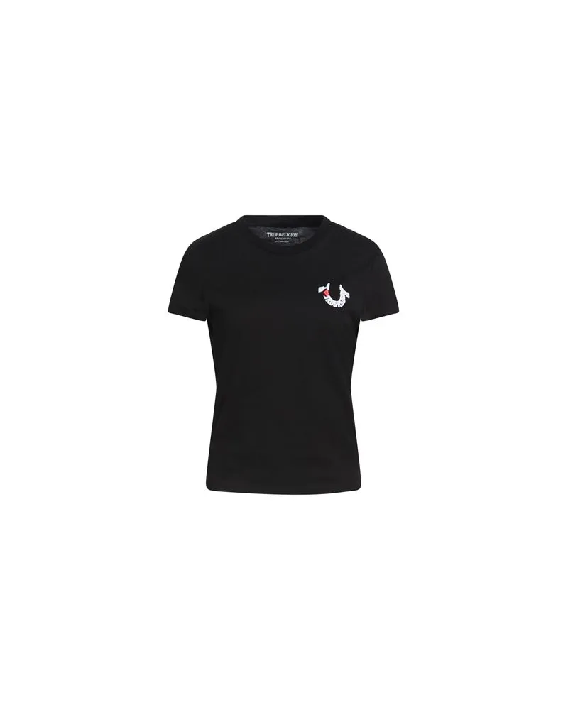 True Religion TOPS - T-shirtsauf YOOX.COM Schwarz