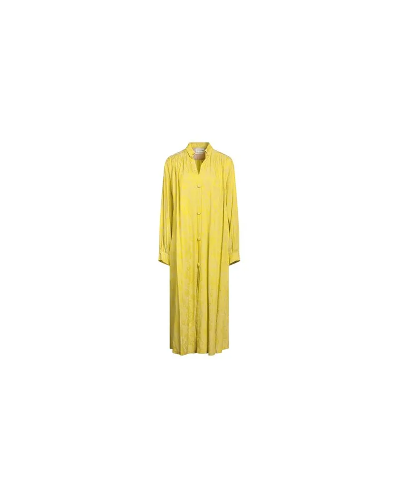 forte_forte KLEIDER - Midi-Kleiderauf YOOX.COM Limettengrün